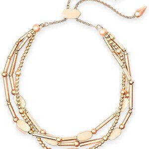 Kendra Scott Chantal Beaded Bracelet (Rose Gold)